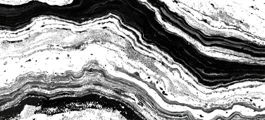 Vintage abstract rock strata pattern with organic wave lines textured. sandstone sedimentary rock formation natural earth strata background.