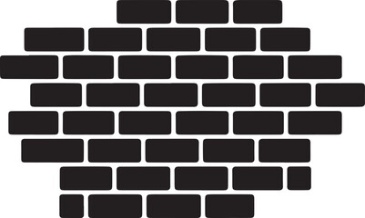 Black Brick Wall Pattern Background,
Brick Wall Texture Silhouette Design,
Abstract Brick Wall Background Illustration