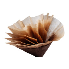  coffee filter paper fold transparent background