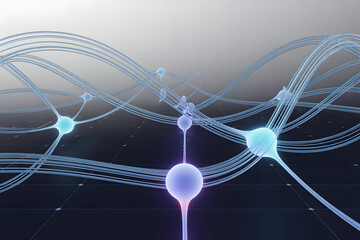 Neural Network: An abstract illustration showcasing an intricate neural network, symbolizing the complexity of the brain and the interconnectedness of information processing.