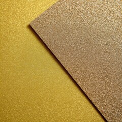 Fototapeta premium Tactile Gold Craft Surface, Textured gold with visible grain feels handmade and real. Ideal for packaging mockups, labels, and creative print work.
