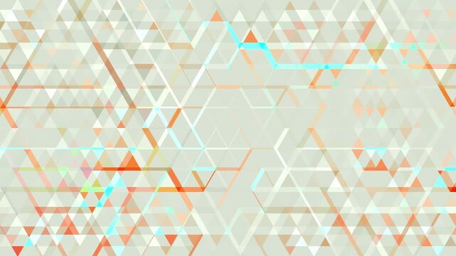 linear triangle pattern flow, seamless geometric contour loop