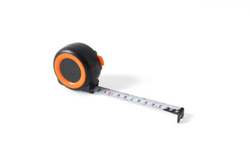 meter roll isolated on white background, usually used for construction or making crafts