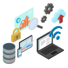 アイソメトリックイラスト：DXイメージ