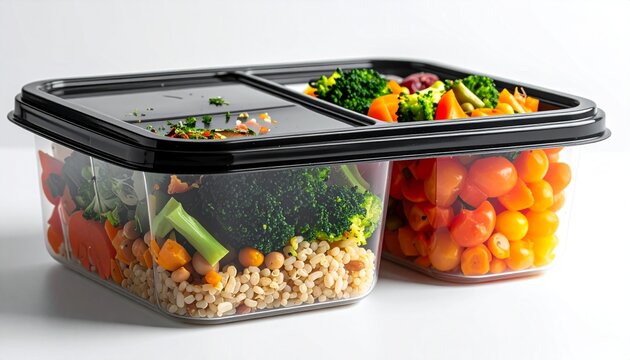 A high-resolution overhead shot of a diverse business team collaborating on a digital project around a modern wooden office desk - Powered by Adobe