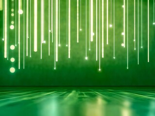 Bright and unique backdrop.
