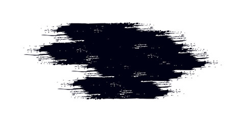 Vector striped pattern, grunge stripe seamless background, black and white brush strokes. grungy stripes. EPS 10