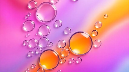 abstract colorful buble background