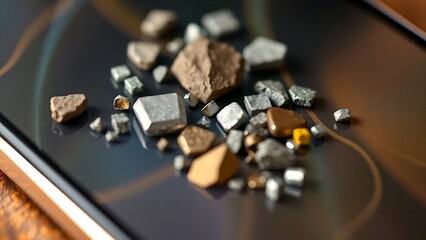 A rare earth minerals