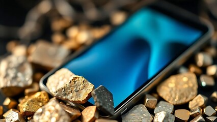 A rare earth minerals