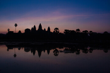 Sunrise Reflections at Angkor Wat, Siem Reap, Cambodia