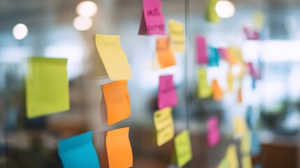 Agile workflow visualized vibrant Kanban board inspires team collaboration and efficient project management success