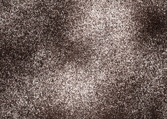 Gritty Brown Granular Glitter Surface