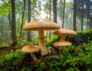Nature and mountains and sea