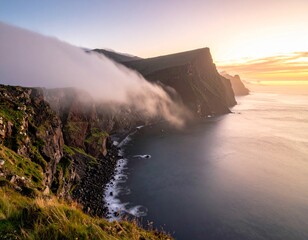 Nature and mountains and sea