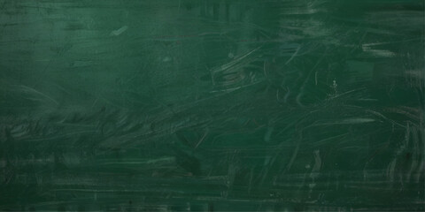 A blank dark green chalkboard style texture background.