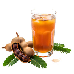 Iced Tamarind Juice & Fresh Fruit Pods