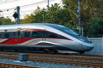 A high-speed EMU train of China Railway