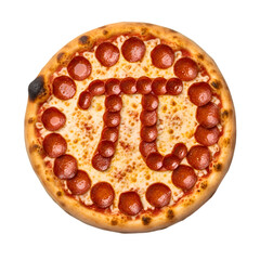 Pi Day Pizza: Pepperoni & Cheese Math Food