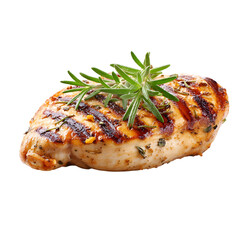 Grilled chicken breast with rosemary, perfect for healthy eating and delicious dinner recipes. A culinary delight for meal prep, and restaurant menus.