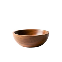 Wooden Serving Bowl - Natural Grain Kitchen Decor