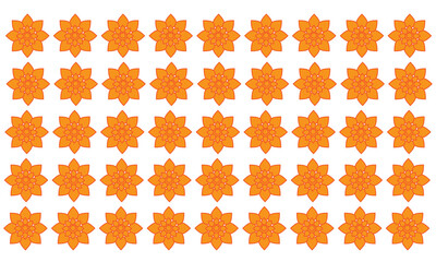 Flower pattern background .