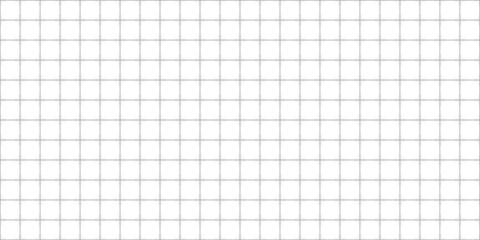 Black lines and corners grid texture on white background. FUI science grid backdrop. Math or technological notebook blank sheet.
