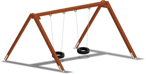 Huśtawka na plac zabaw dla dzieci