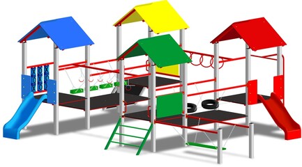 Zestaw zabawowy na plac zabaw dla dzieci