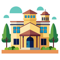 vector illustration of a house