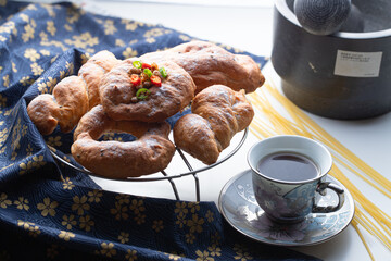 Nutritious Cheese Whole Wheat Bread for Breakfast