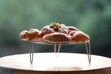 Nutritious Cheese Whole Wheat Bread for Breakfast