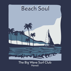 Beach Soul The Big Wave Surf Club Hawaii.eps