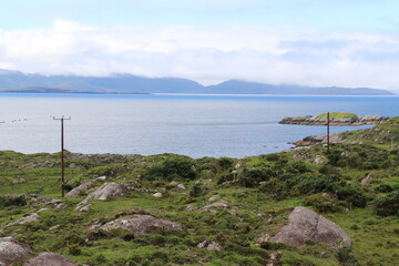 Le Ring of Kerry, en Irlande, l'un des itin&eacute;raires les plus c&eacute;l&egrave;bres au monde pour ses paysages c&ocirc;tiers