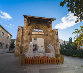 Old Hospital Gate of the city of Valencia