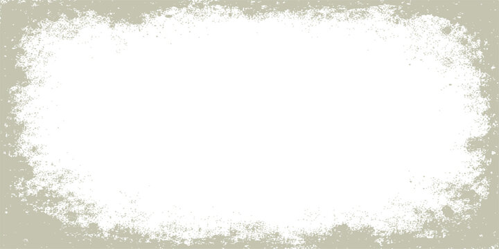 Abstract grunge christmas frame with blue winter snowflakes and frosted ice texture creates a festive holiday border illustration for a cold season celebration card