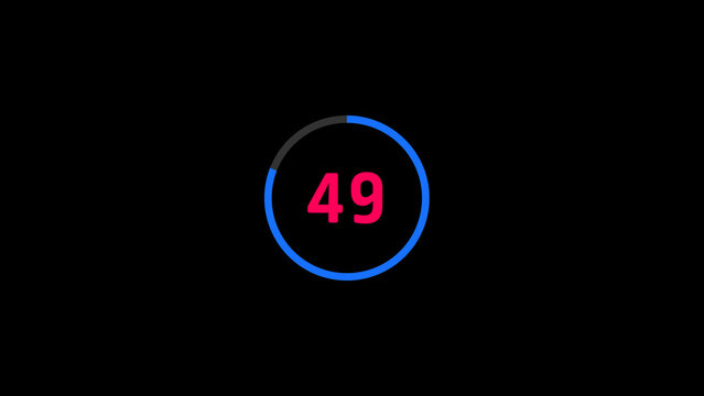 Timer Cycle 60 Sec Count Up