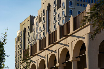Doha Traditional Architecture, Doha, Qatar