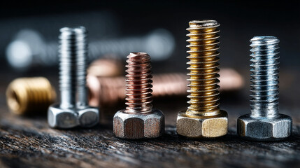 Eco-friendly industrial-grade fasteners designed with durable, low-impact materials providing reliable mechanical performance for sustainable 