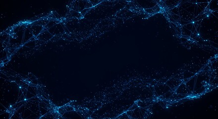 Abstract Network Connection Background