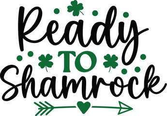 Naklejka premium St. Patrick's SVG design
