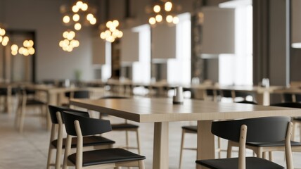 Beautiful inconspicuous office interior room. Blurry workspace with unfocused effect. High quality 
