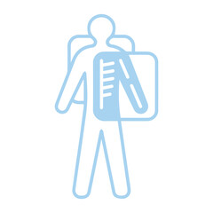 Medical X-ray Scan Icon