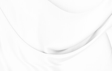 White gray satin texture that is white silver fabric silk background with beautiful soft blur...