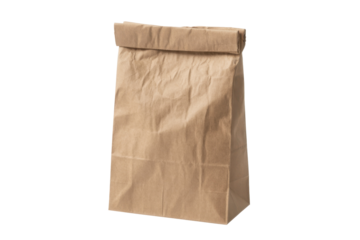 Brown paper lunch bag