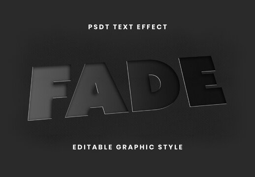 Paper Shadow Embossed Text Effect