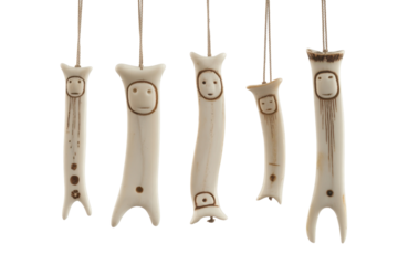 Handmade Bone Pendants