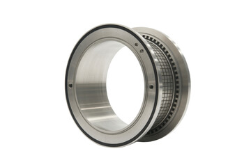 Metal ring with textured section isolated