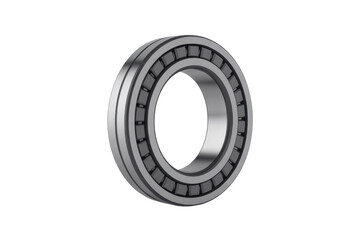 Roller Bearing on Isolated Background
