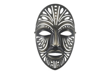 Tribal Mask Isolated on Black